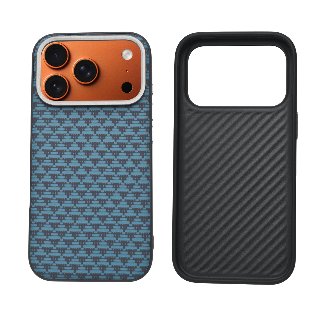 Carbon Weave Pattern Phone Case for iPhone 17 Pro