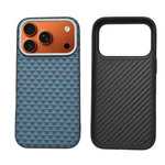 Carbon Weave Pattern Phone Case for iPhone 17 Pro