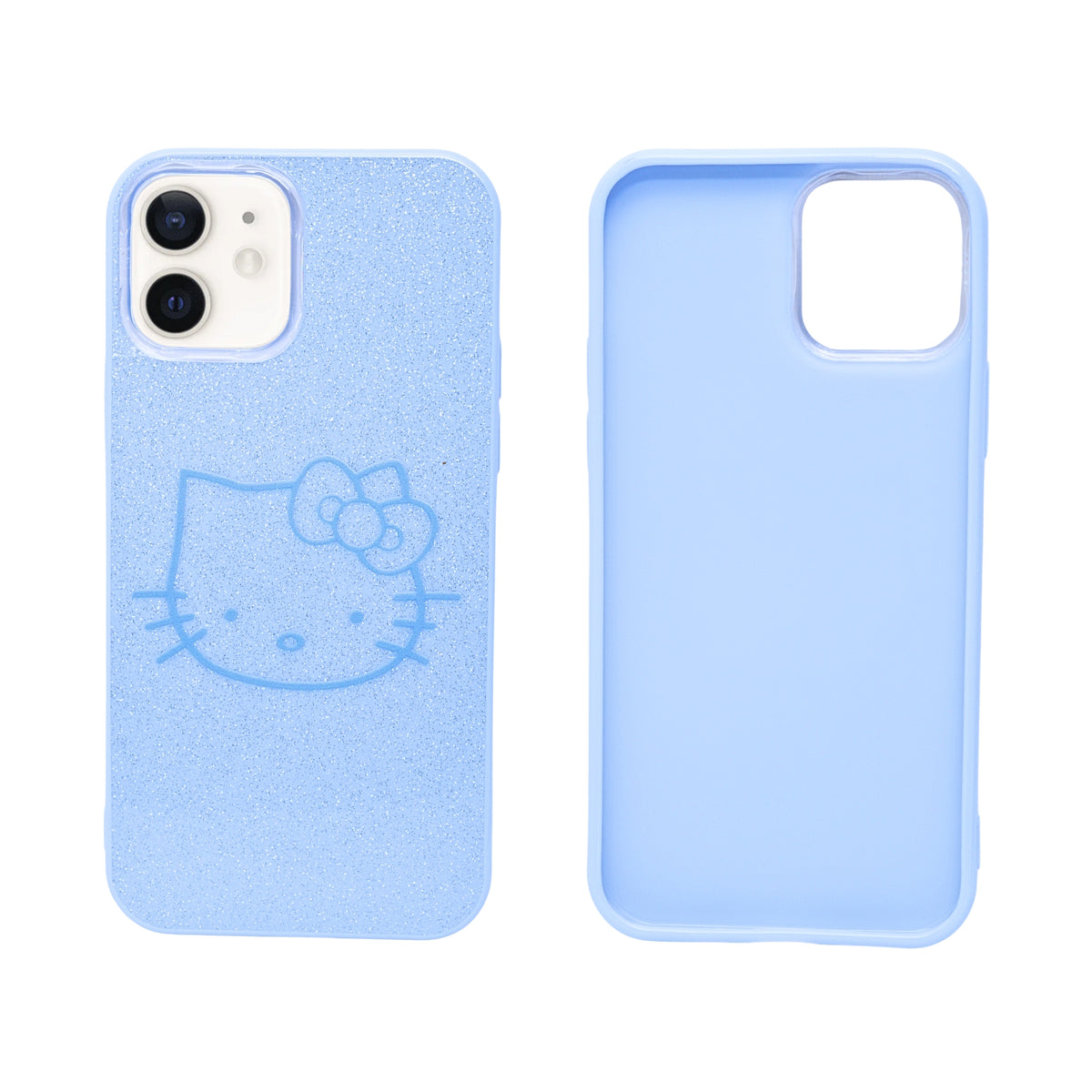 Glitter Sparkle Kitty Phone Case for iPhone 12/12 Pro