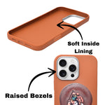 Santa Barbara Polo & Racquet Club Leather Phone Case For iPhone 16 Pro Max