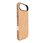 Cork Texture Printed MagSafe Compatible Phone Case for iPhone 17 Air