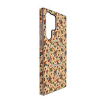 Cork Texture Printed MagSafe Compatible Phone Case for Samsung Galaxy S23 Ultra