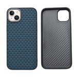 Carbon Weave Pattern Phone Case for iPhone 14 Plus / 15 Plus