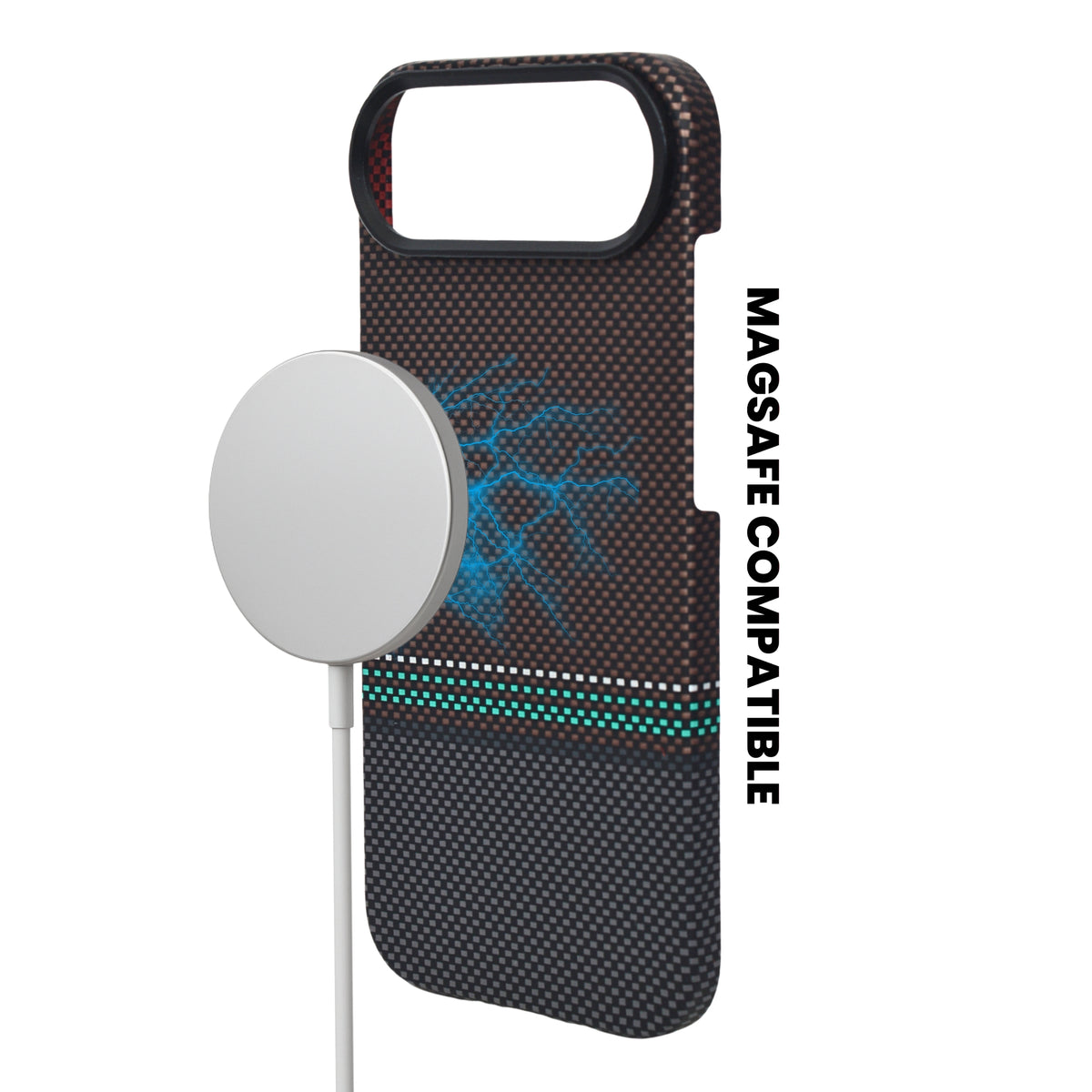 Kevlar Texture Magsafe Armor Phone Case for iPhone 17 Air