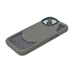 Premium Heat Dissipation with Modern Textured Finish Phone Case for iPhone 15