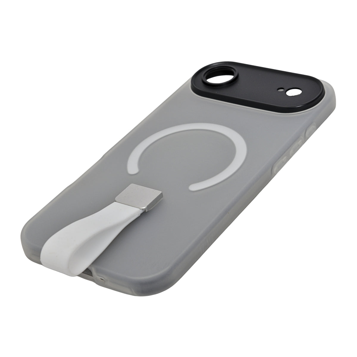 Frosty Matte with Silicone Finger Loop Phone Case for iPhone 17 Air