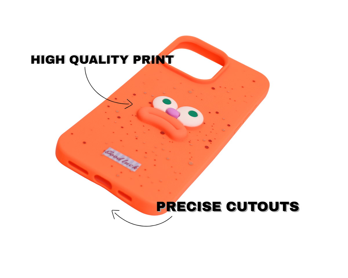 Cute 3D Emoji Phone CaseFor iPhone 16 Pro Max