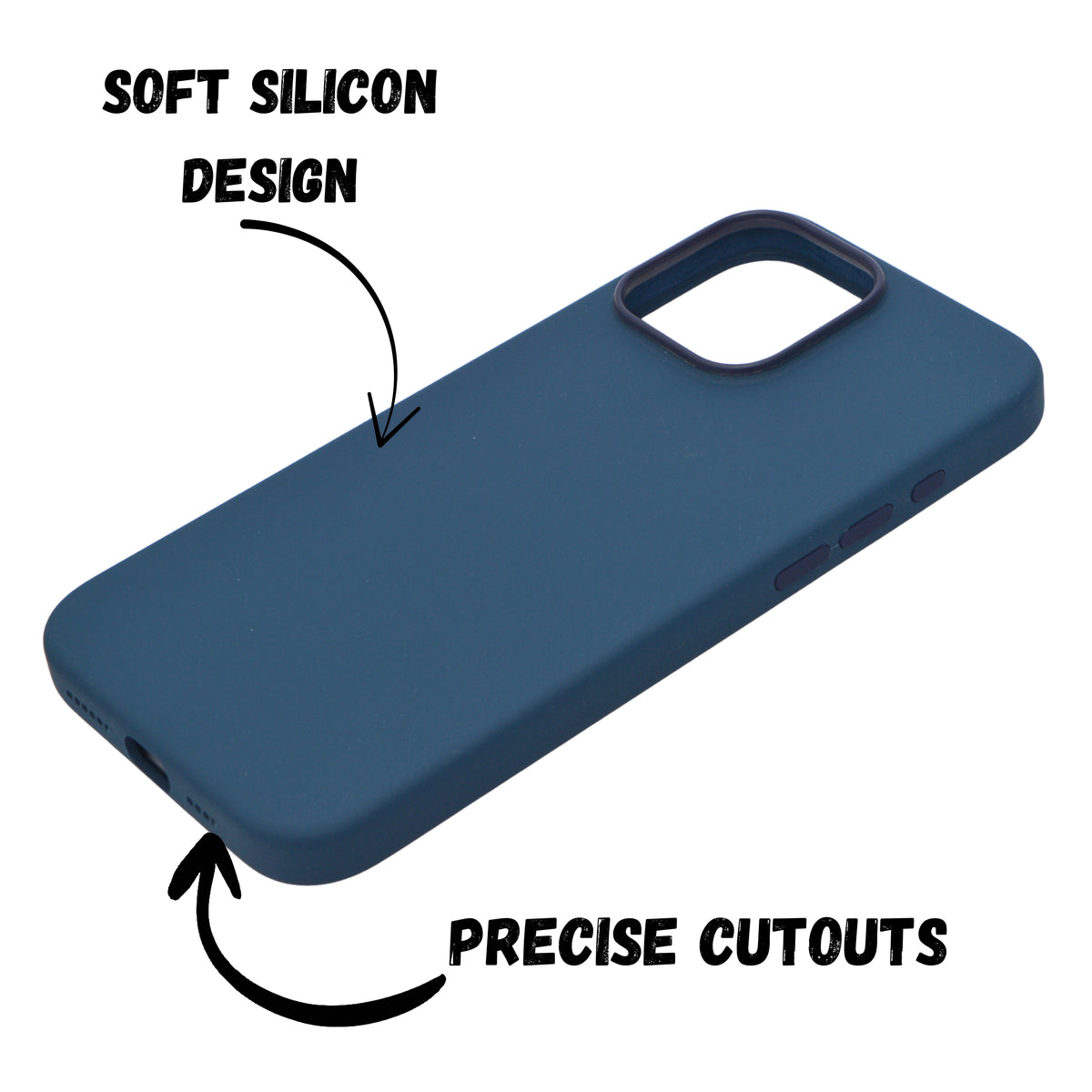 Premium Soft Silicone MagSafe Compatible Phone Case for iPhone 16 Pro Max