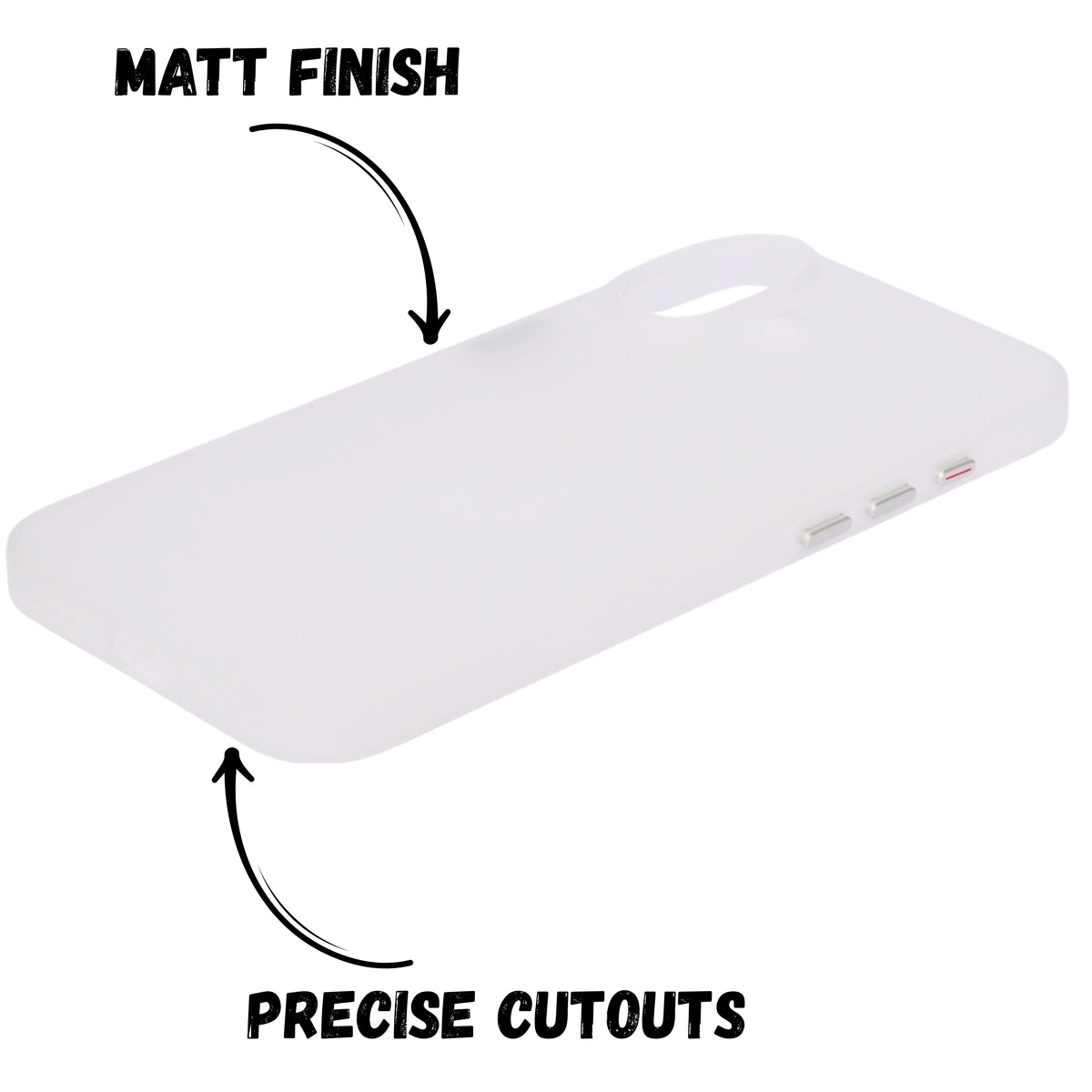 Hard Protective Striped Matte Finish Case for iPhone 16 Plus