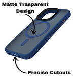 Ultimate Protection MagSafe Matt Transparent Case for iPhone 16 Pro