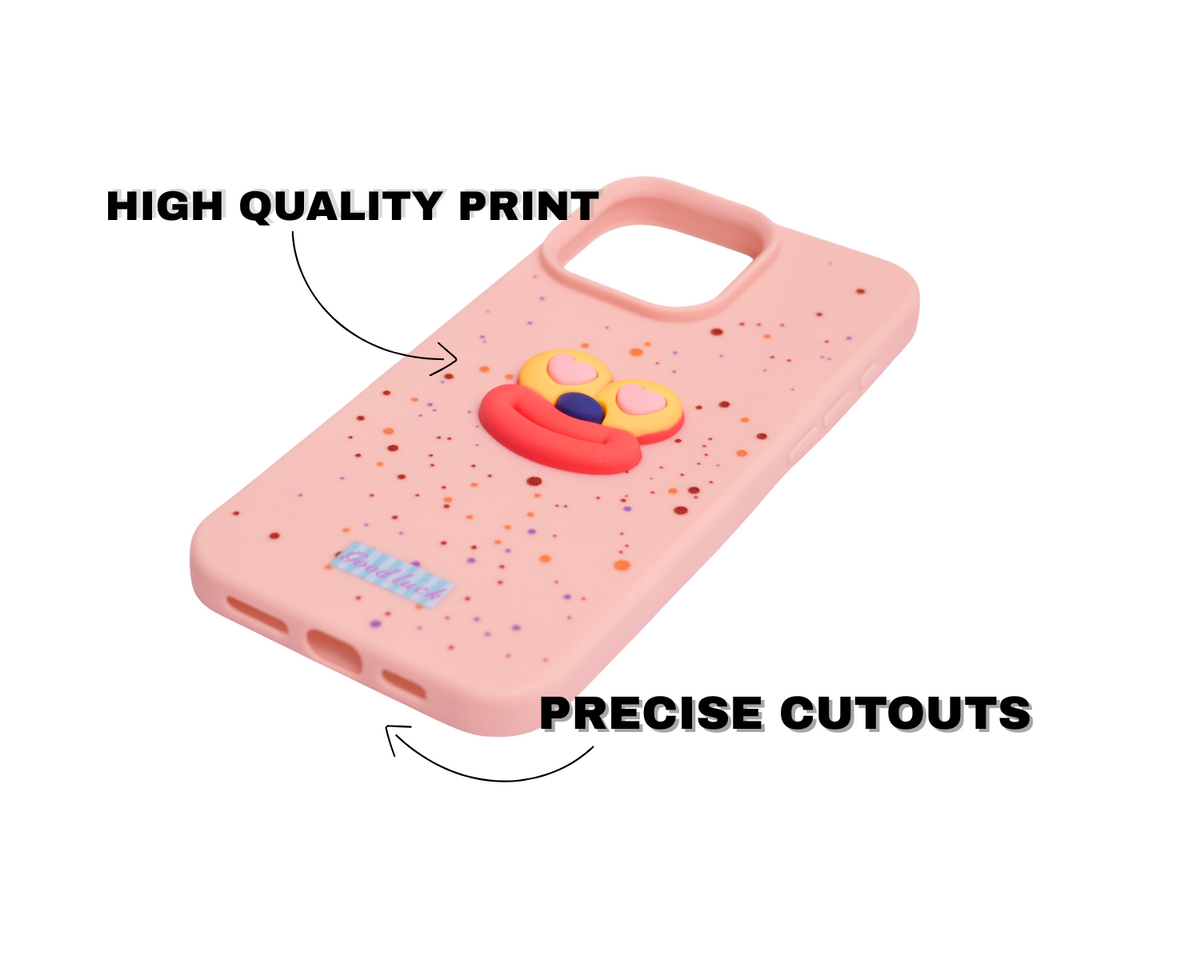 Cute 3D Emoji Phone CaseFor iPhone 16 Pro Max