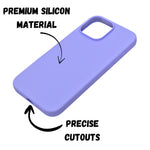 Premium Soft Silicone with Microfiber Lining Phone Case for iPhone 16 Pro Max