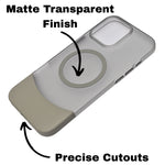 Premium Dual Tone Detachable 2-in-1 Magsafe Compatible Phone Case for iPhone 16 Pro Max