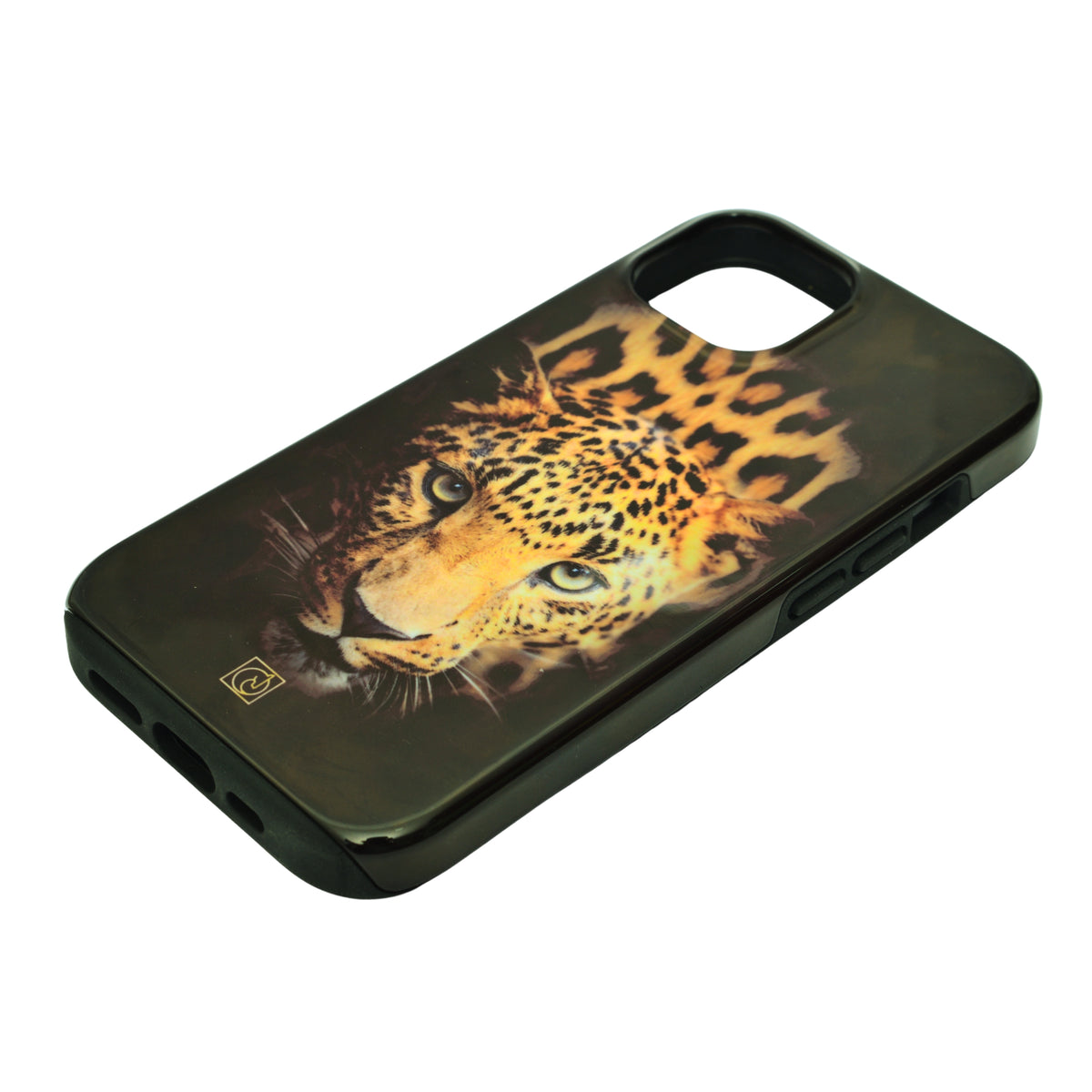 Premium Leopard Print Phone Case for iPhone 15
