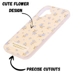 Spring Blossom Pastel Floral Phone Case for iPhone 16
