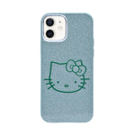 Glitter Sparkle Kitty Phone Case for iPhone 12/12 Pro