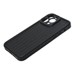 Corrugated Lines Pattern Matte Plating Cover For iPhone 14 Pro Max