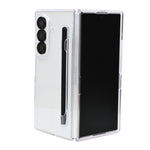 Crystal Clear with S Pen Slot Phone Case for Samsung Galaxy Z Fold 7