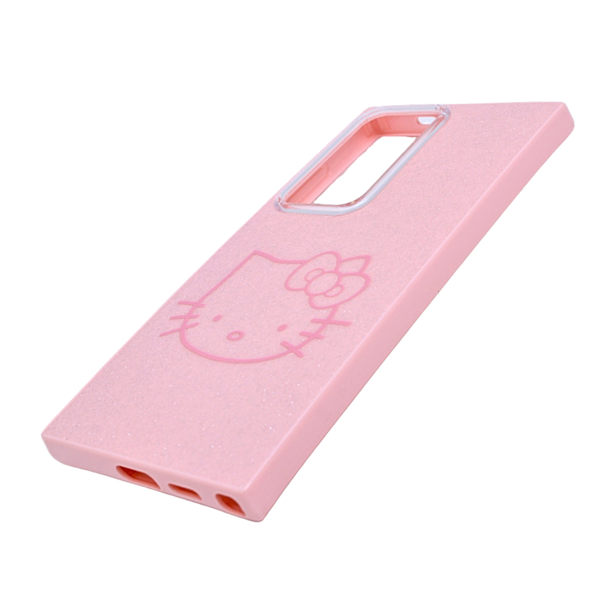 Glitter Sparkle Kitty Phone Case for Samsung Galaxy S24 Ultra