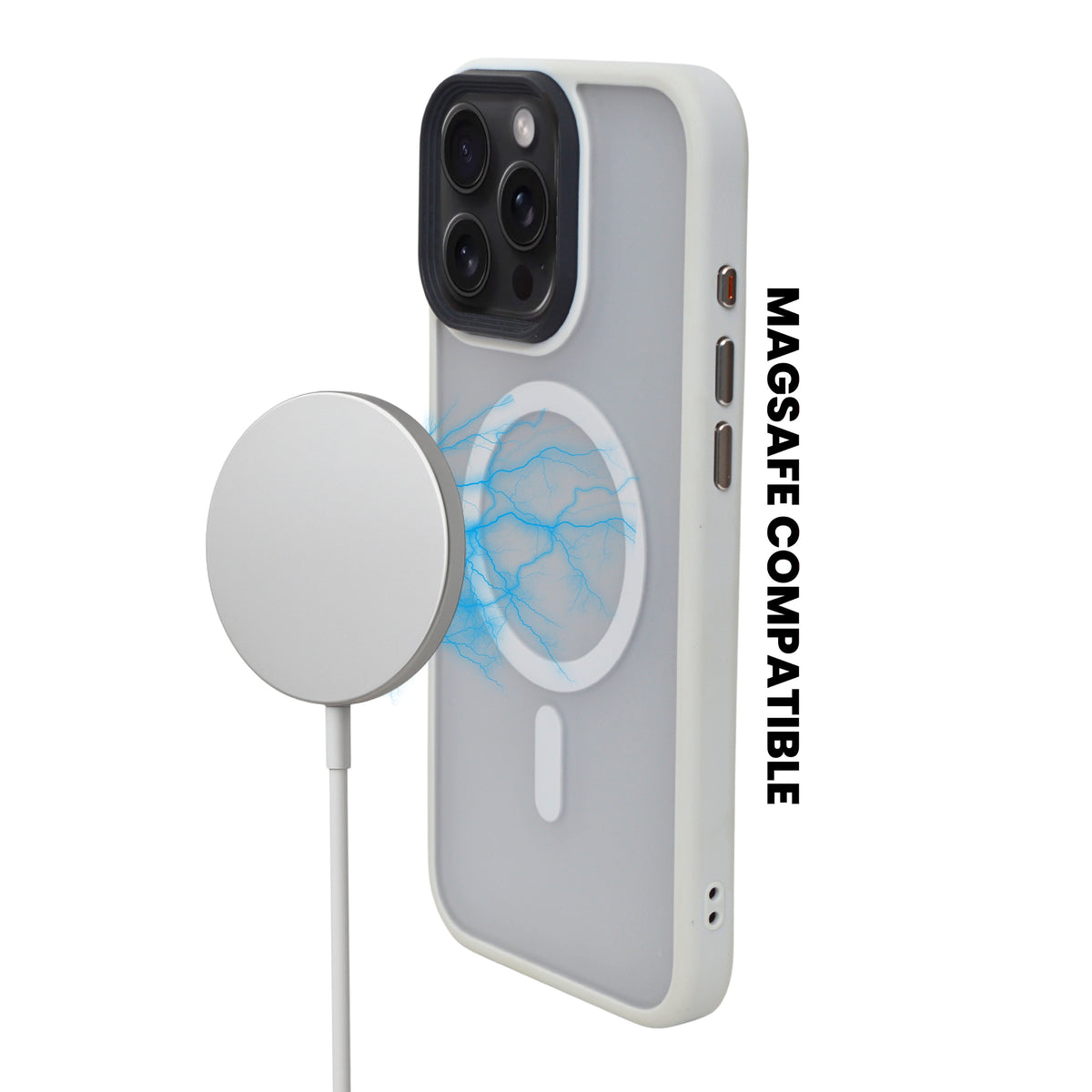 Ultimate Protection MagSafe Matt Transparent Case for iPhone 16 Pro Max