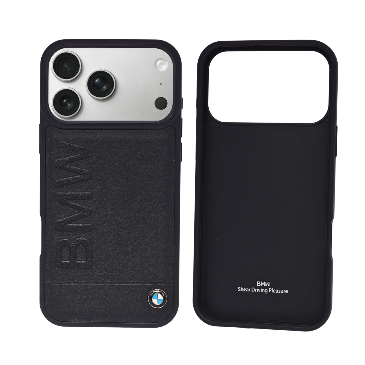 Luxury Car Edition Leather Phone Case for iPhone 17 Pro