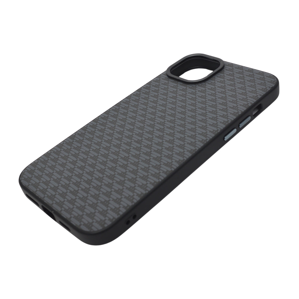 Carbon Weave Pattern Phone Case for iPhone 14 Plus / 15 Plus