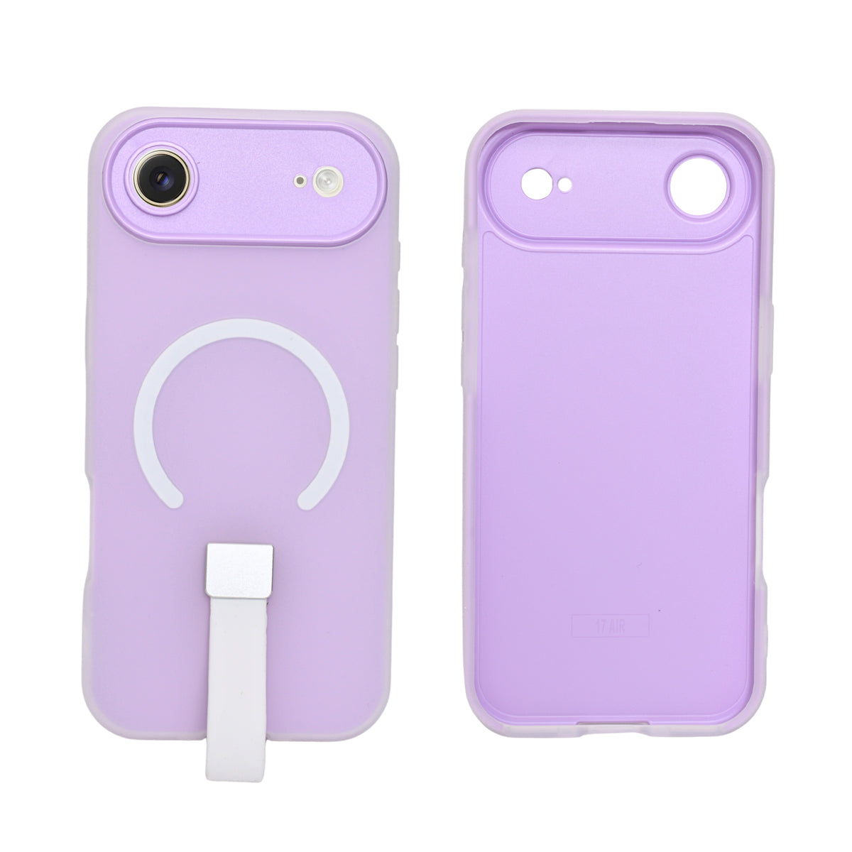 Frosty Matte with Silicone Finger Loop Phone Case for iPhone 17 Air