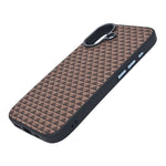 Carbon Weave Pattern Phone Case for iPhone 16 Plus