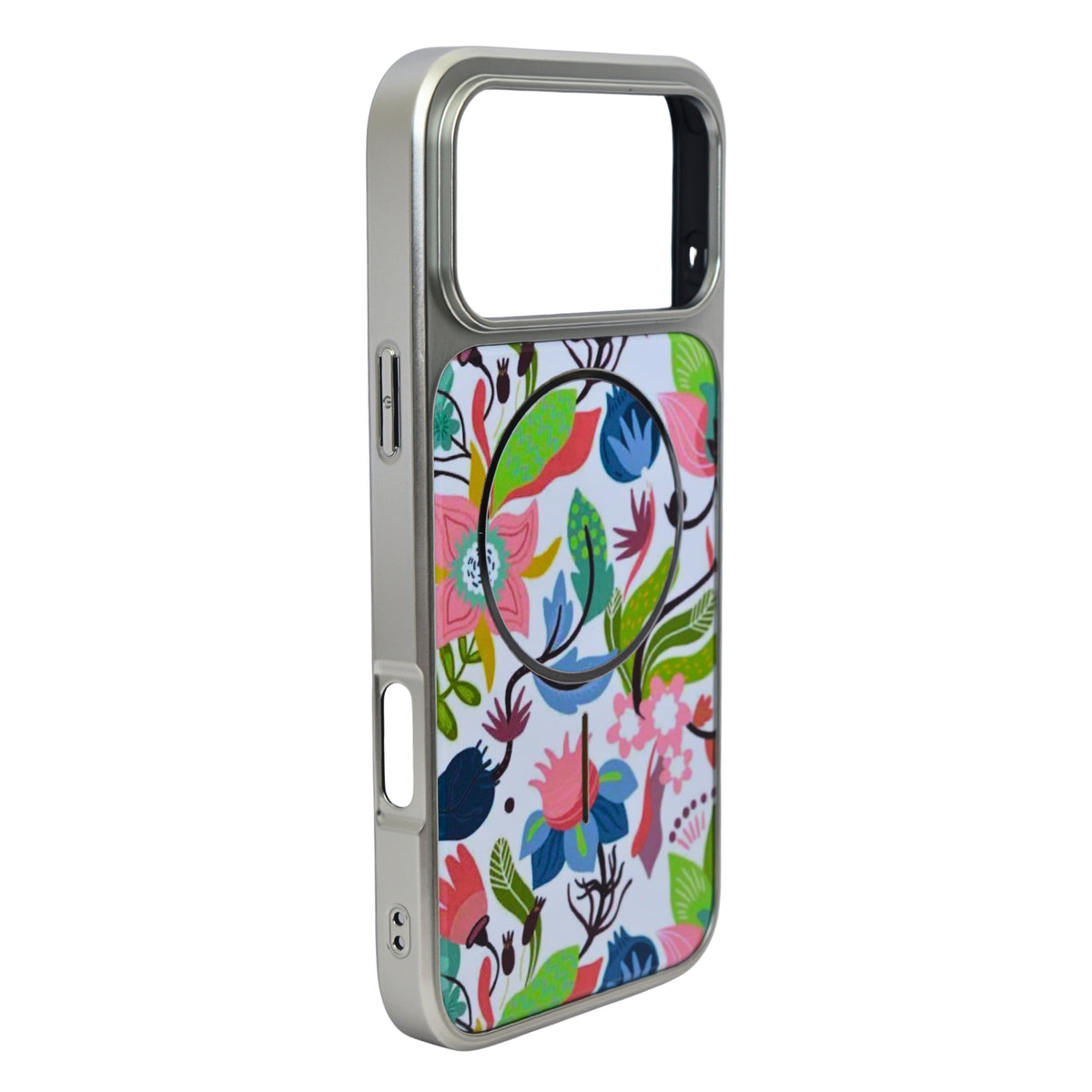 Floral Blossom Print MagSafe Compatible Phone Case for iPhone 17 Pro Max