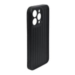 Corrugated Lines Pattern Matte Plating Cover For iPhone 14 Pro Max