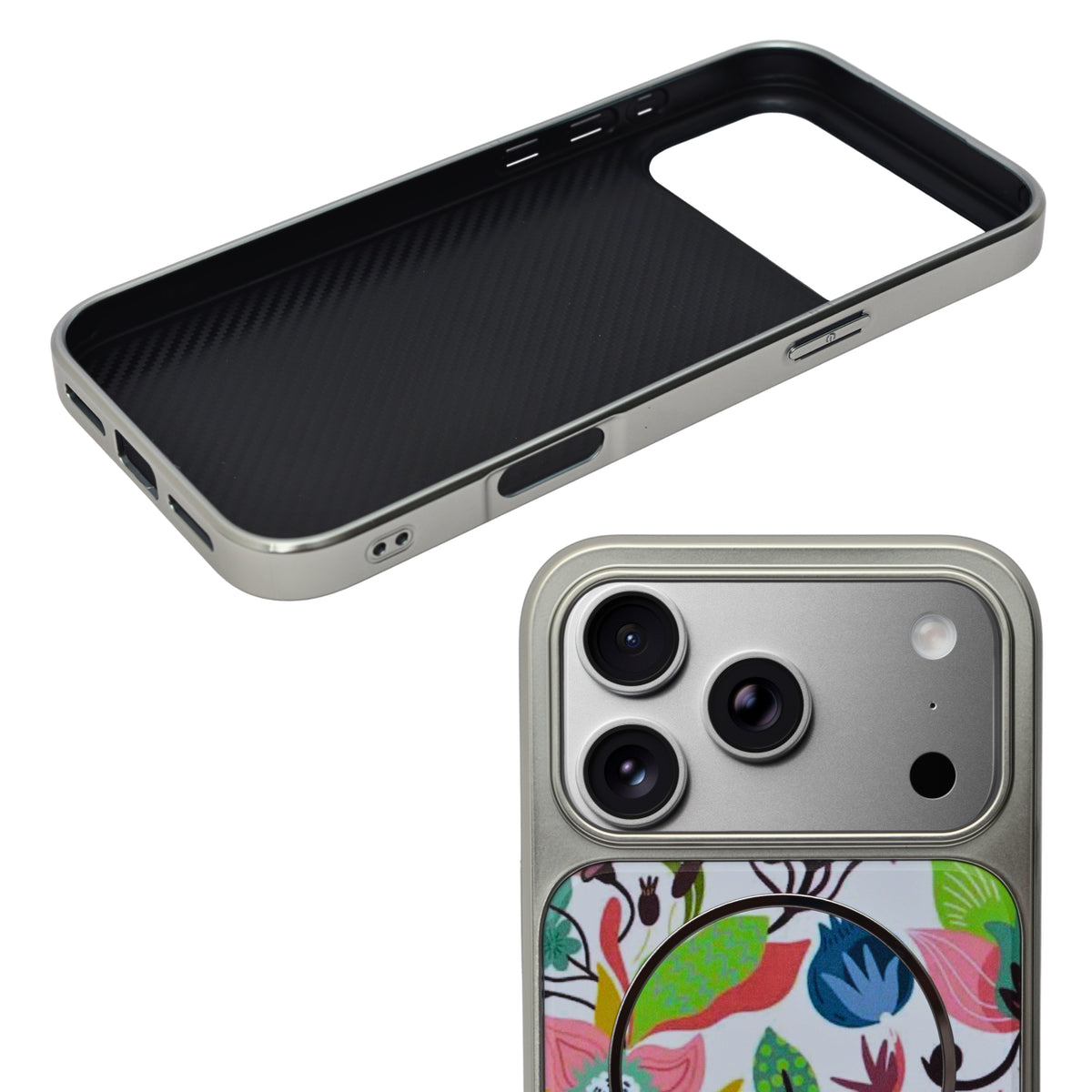 Floral Blossom Print MagSafe Compatible Phone Case for iPhone 17 Pro Max