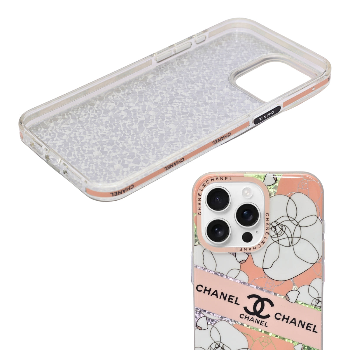 Luxury Designer Inspired Protective Phone Case for iPhone 15 Pro Max