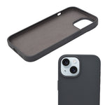 Premium Soft Silicone with Microfiber Lining Phone Case for iPhone 15