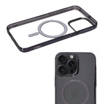 Crystal Clear MagSafe Compatible Transparent Phone Case for iPhone 15 Pro Max