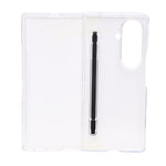 Crystal Clear with S Pen Slot Phone Case for Samsung Galaxy Z Fold 7