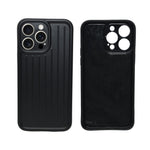 Corrugated Lines Pattern Matte Plating Cover For iPhone 14 Pro Max