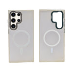 Matte Magsafe with Camera Design Case Samsung S23 Ultra