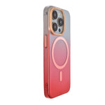 Aesthetic Gradient MagSafe with Metal Camera Protection Phone Case for iPhone 15 Pro