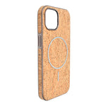 Cork Texture Printed MagSafe Compatible Phone Case for iPhone 13 / 14
