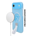 Frosty Matte with Silicone Finger Loop Phone Case for iPhone 17 Air