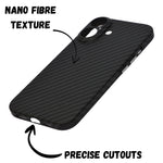 Ultra Thin Carbon Fiber Lightweight Durable MagSafe Case for iPhone 16
