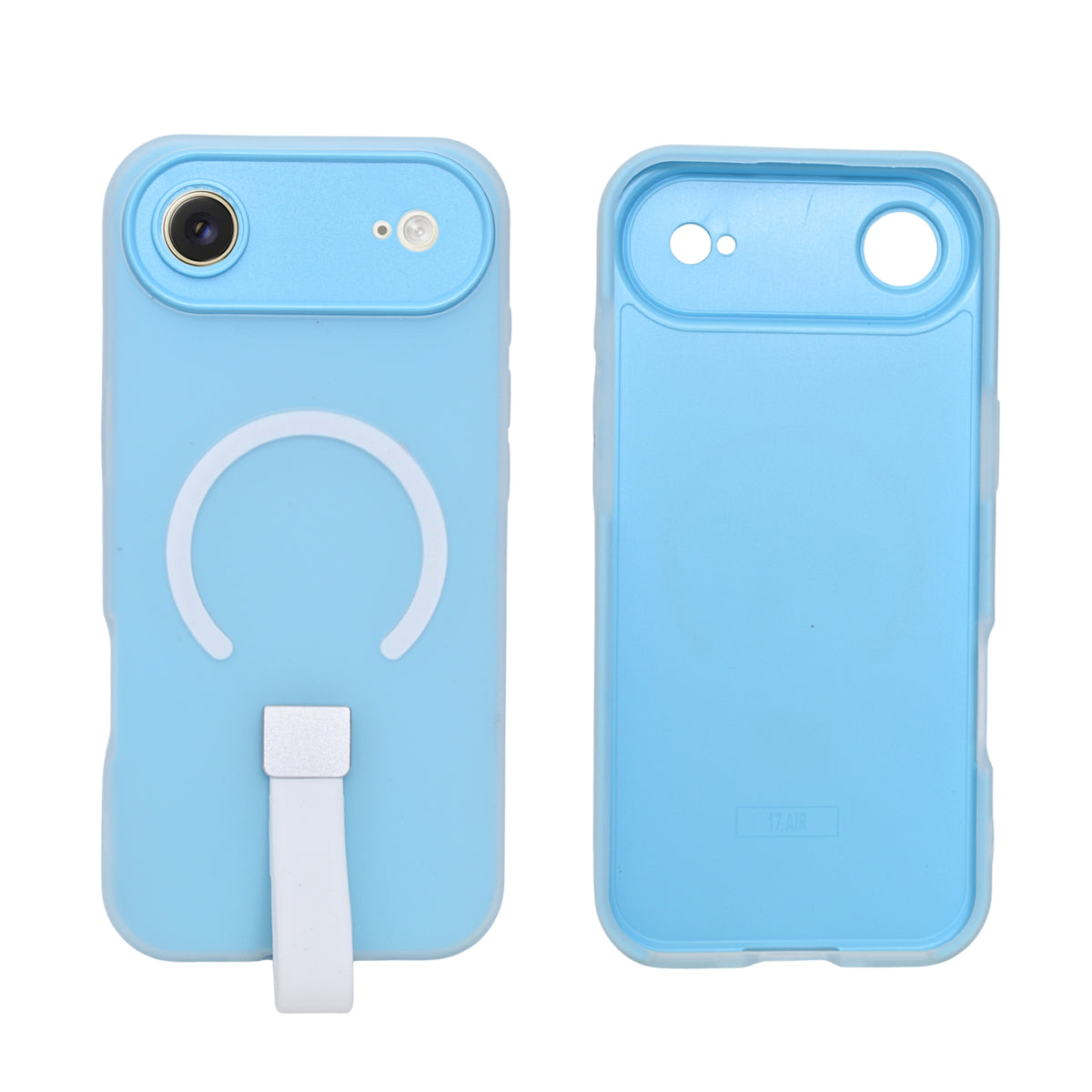 Frosty Matte with Silicone Finger Loop Phone Case for iPhone 17 Air