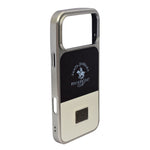 Santa Barbara Polo Club Dual Tone Leather Finish Phone Case for iPhone 17 Pro