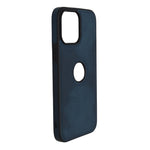 Premium PU Leather Phone Case with Logo Cutout for iPhone 13 Pro Max