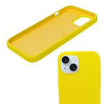 Premium Soft Silicone with Microfiber Lining Phone Case for iPhone 15