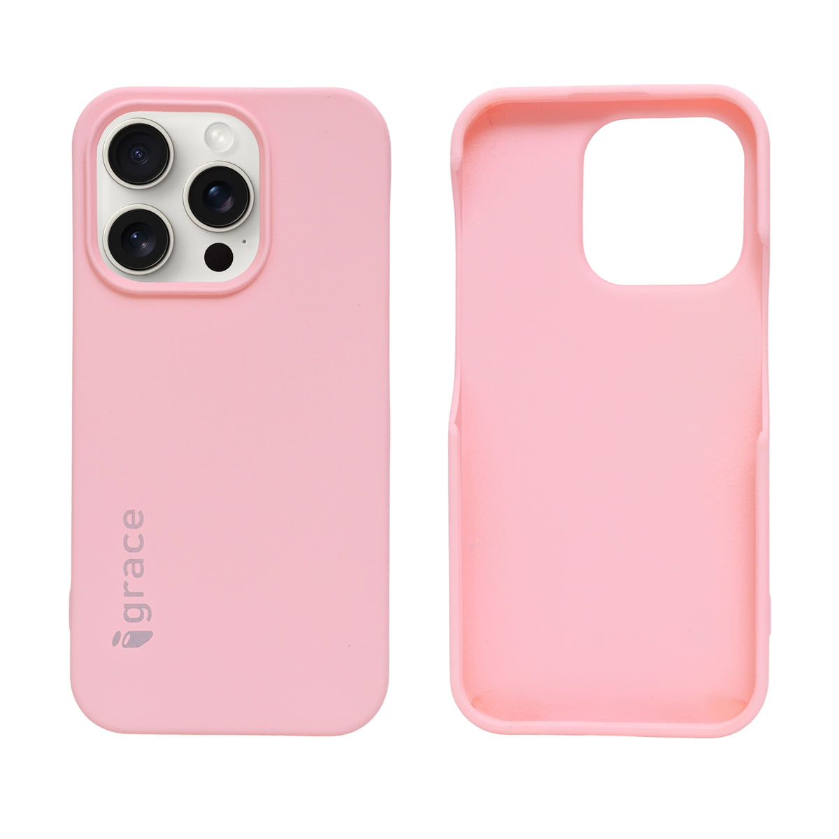 Smooth Silicone with Anti Slip Grip Phone Case for iPhone 15 Pro