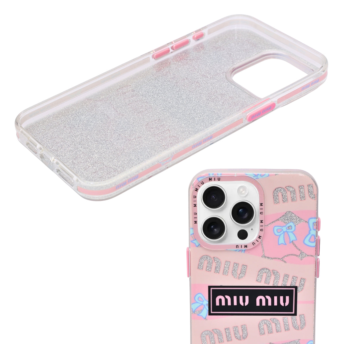 Luxury Designer Inspired Protective Phone Case for iPhone 15 Pro Max