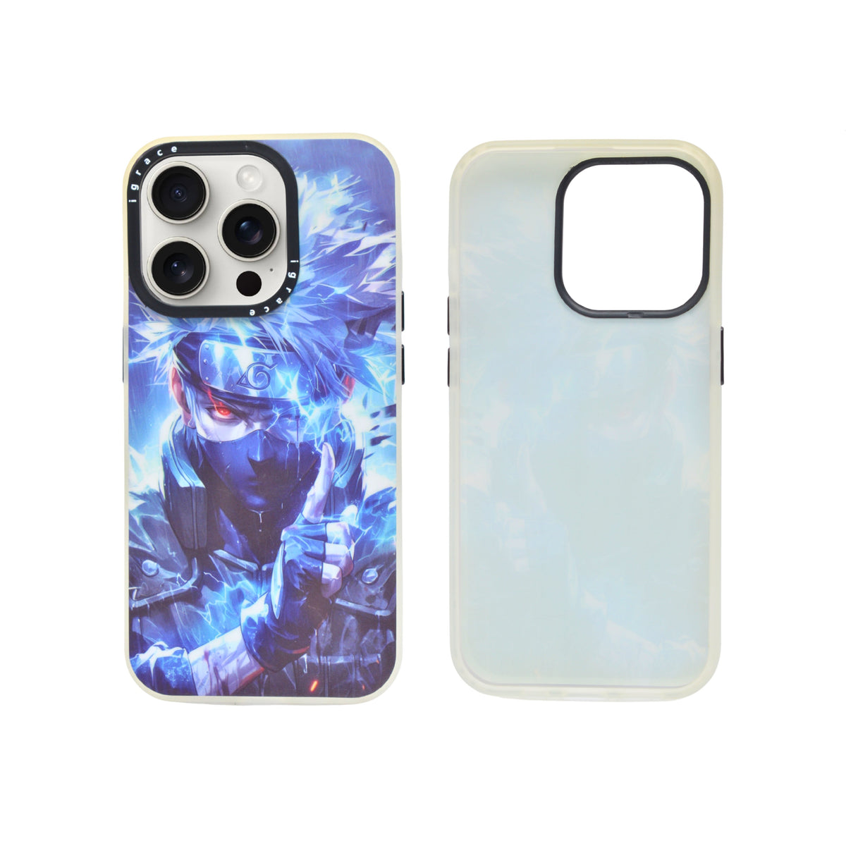 Anime Print Vibrant Character Design Phone Case for iPhone 15 Pro