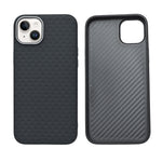 Carbon Weave Pattern Phone Case for iPhone 14 Plus / 15 Plus