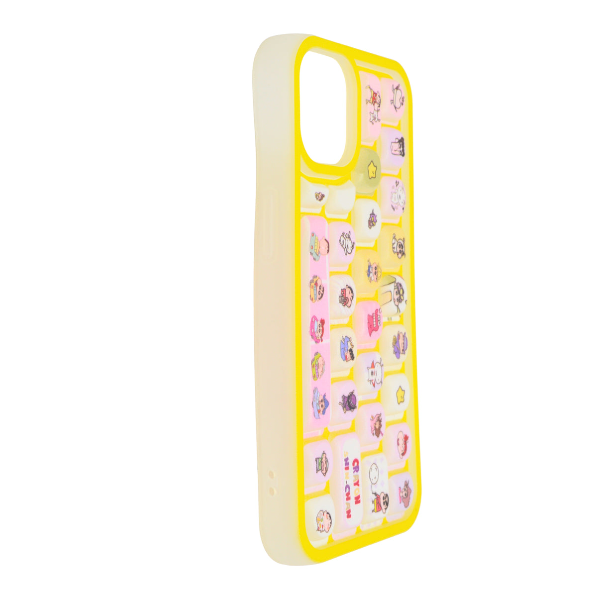 Cute 3D Cartoon Keyboard Phone Case for iPhone 15